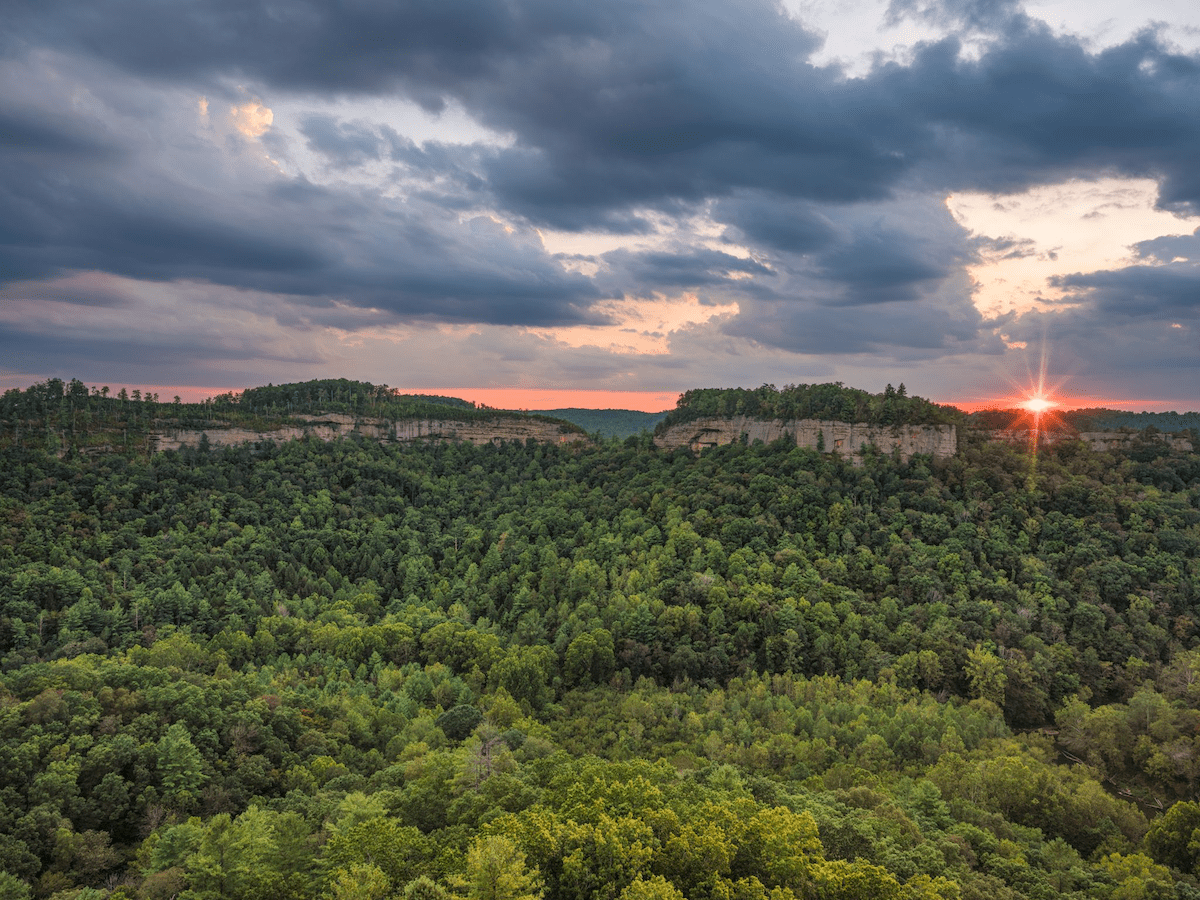 Red River Gorge in Kentucky